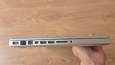 mac air: Apple MacBook Pro (13") – unibody alüminium korpus, qara klaviatura və — 4