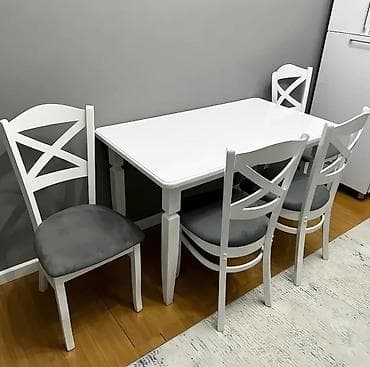 kapron stol stul: Mətbəx üçün, Yeni, Açılmayan, 4 stul — 1