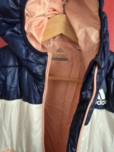 детские кеды без шнурков: Adidas uşaq/junior qış gödəkçəsi - Ölçü: 11–12 yaş / 152 - Model — 1