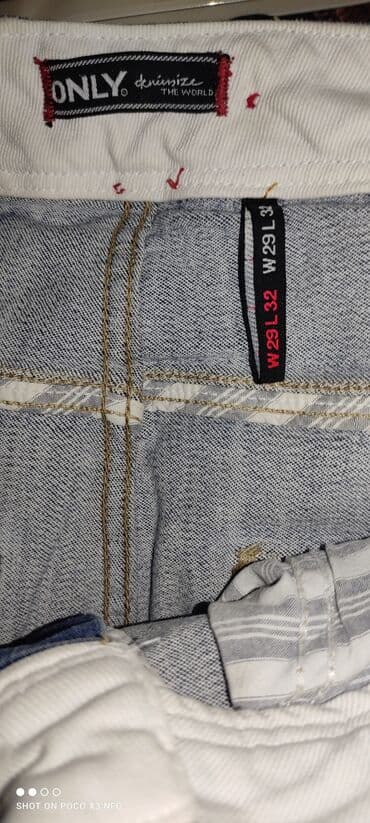 cins şalvar modelleri 2023: Cinslər, ONLY, L, rəng - Göy — 4