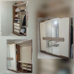 İşlənmiş, Kupe, Düz dolab, Qarderob, paltar dolabı