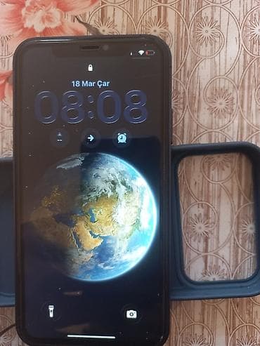 aple 17: IPhone 11, 128 GB, Mavi, Zəmanət, Barmaq izi, Face ID — 3