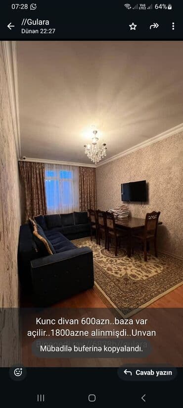 sumqayitda is elanlari: Künc divan — 1