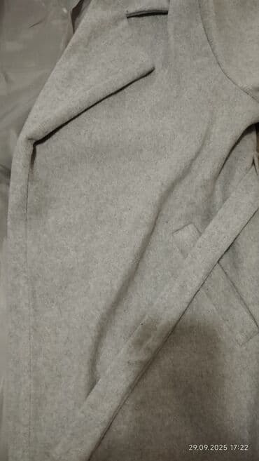 пальто loreta турция: Пальто, XL, цвет - Серый — 4