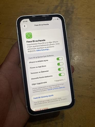 i̇phon: IPhone 11, 64 GB, Ağ, Simsiz şarj, Face ID — 6