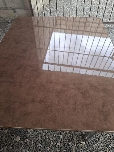 мох: Гостиный стол, Нераскладной, Ламинат, Квадратный стол — 2