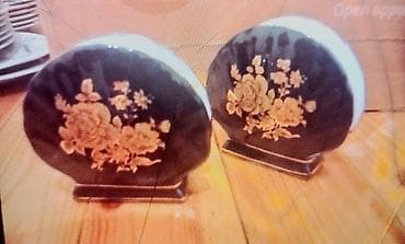 Keramik salfetlik dəsti - 2 ədəd salfetlikdən ibarət dəst - Material