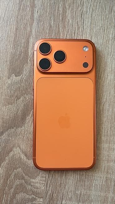 apple watch 1: IPhone 17 Pro Max, 256 GB, Narıncı, Face ID — 3