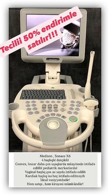Medison Sonace X6 ultrasəs diaqnostika aparatı - 4 başlıqlı