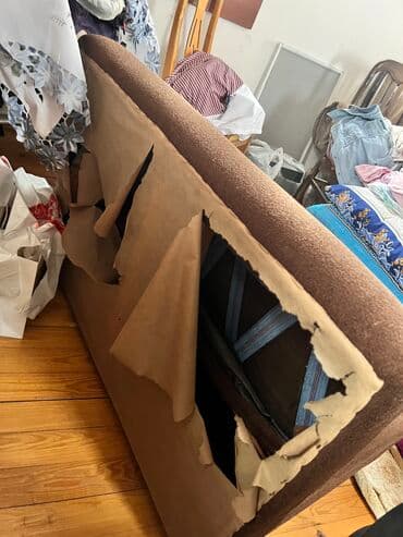 диван двуспальный бу: Диван, Б/у, Нераскладной, Без подьемного механизма, Нет доставки — 3