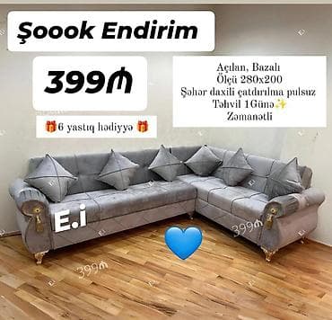 divan bazalı: Künc divan, Yeni, Açılan, Bazalı — 1