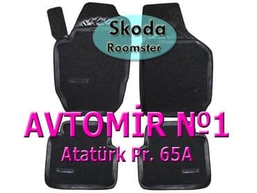 ayağaltı: Skoda roomster ucun poliuretan kovrolit ayaqaltilar 🚙🚒 ünvana və — 1