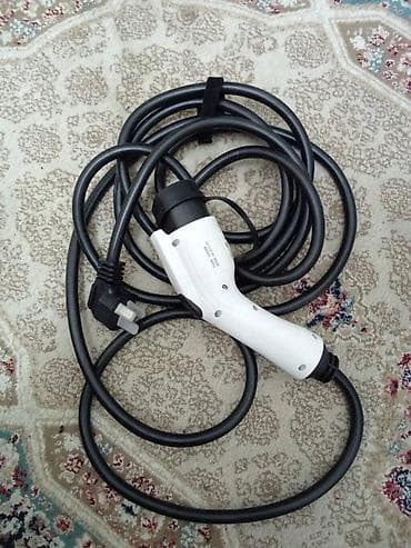 qosqu ev: Elektrik avtomobili üçün portativ şarj kabeli - Standart ev — 1