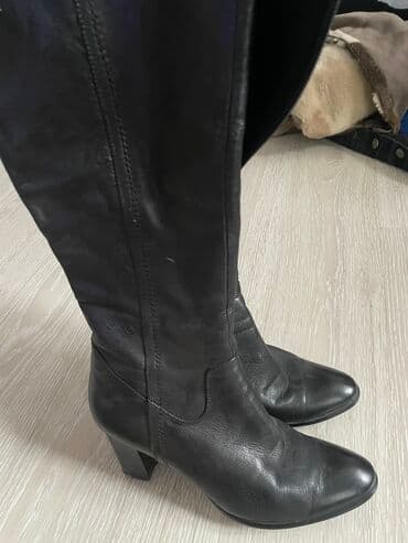 tekstil uşaq şəp şəpləri: Ölçü: 36, rəng - Qara, İşlənmiş — 1