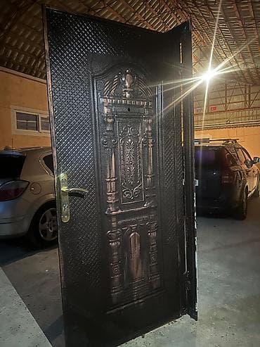 Mənzil üçün İşlənmiş Giriş qapısı 90x205 sm Çərçivə ilə, Zəmanətsiz, Pulsuz çatdırılma