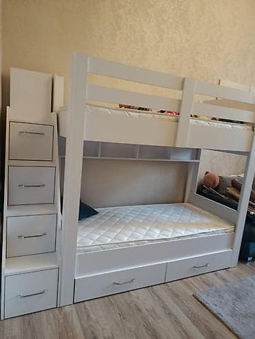 ortopedik dosek: Oğlan və qız üçün, Yeni, Çarpayı, Matras ilə, Siyirməli, Laminat — 3