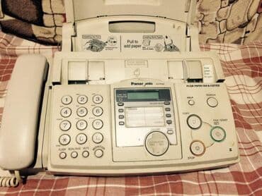 işlənmiş printerlər: Faks-telefon yaxşı vəziyyətdə işləyir.tecili satilir.her bir şeyi — 3