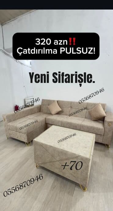 Künc divan, Qonaq otağı üçün, Parça, Bazalı, Açılan, Kitab