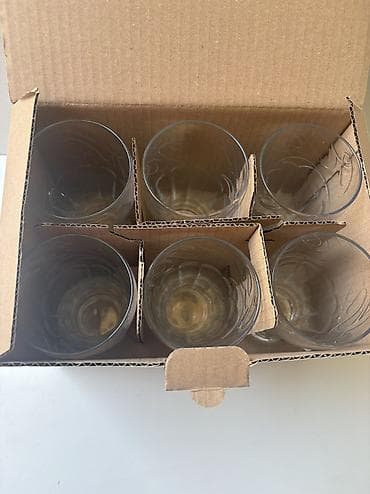 Stəkanlar, Şüşə, 6 ədədli dəst, 500 ml — 3