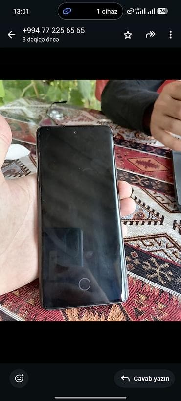 poco m4 pro 5g: Redmi 256 GB, rəng - Qara, Barmaq izi — 1