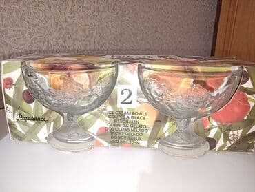 dondurma qablari: Iki ədəd dondurma, puding, desert qabı .Türkiyə istehsalı — 5