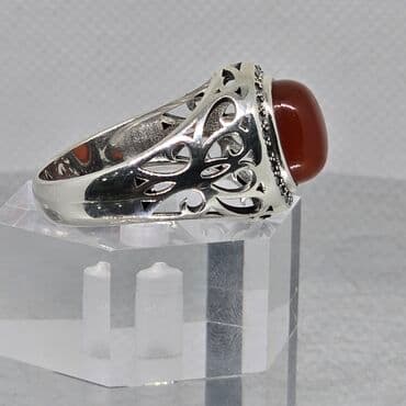 gumuş əşyaları: Üzük, Gümüş, Əqiq — 3