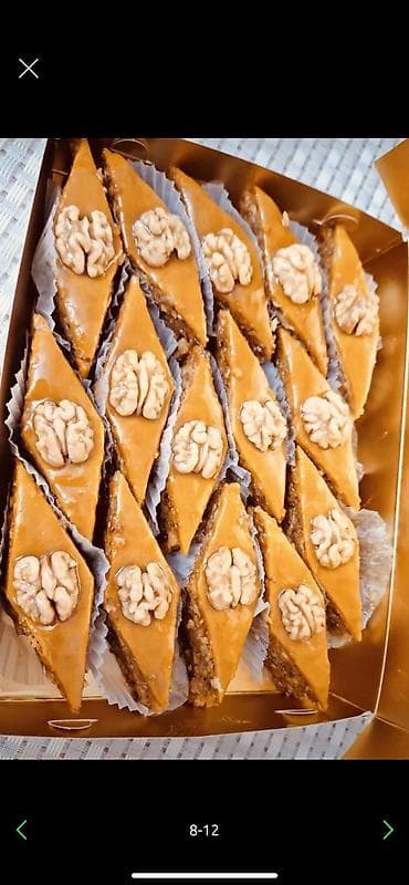 paxlava xonçası: Paxlava şekerbura badambura qogal ve diger şirniyyatlar Hem Xoncalar — 8