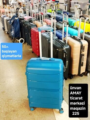 Нарды: Sərfəli qiymətlərlə çamadanlar – 50 manatdan başlayan qiymətlər! - — 1