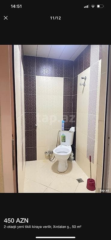 Kirayə mənzillər: Xırdalanda AAAF park 7 mertebelı bınanın 7 mertebesı 2 otaqlı her bır — 6