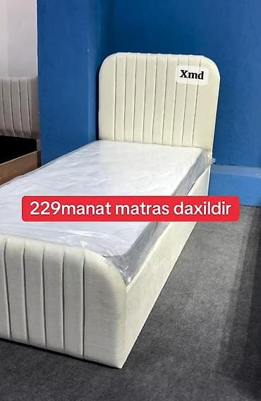tek krafat: Təknəfərlik çarpayı, Matras ilə — 1