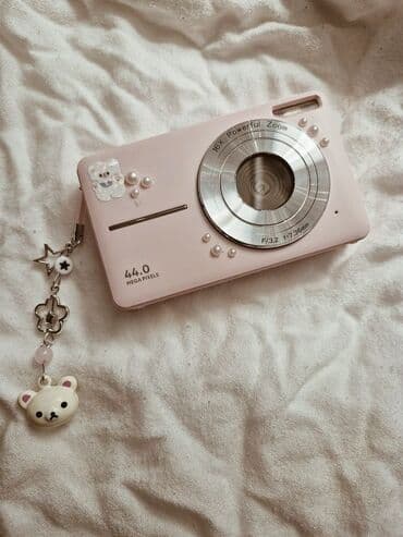 qazla işləyən su qızdırıcıları: Şirin dizaynlı rəqəmsal fotoaparat - Gövdə rəngi: açıq çəhrayı - — 1