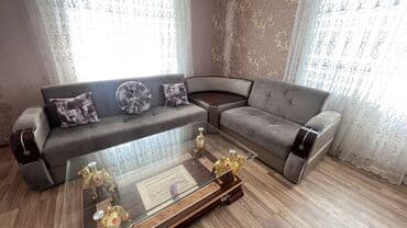 metbex dolab: İşlənmiş, Künc divan, Divan, Bazalı, Açılan — 1