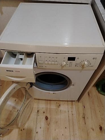 mp4 yukle: Paltaryuyan maşın Bosch, 5 kq, Avtomat, Qurutmasız — 2
