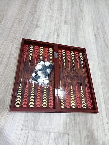 Şahmatlar: Sahmat uzunu 39sm eni 38 sm.icinde nerd oynamaq da olur.balaca olcude — 3