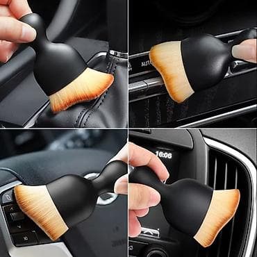Süngərlər və fırçalar: Avtomobil daxili üçün kompakt toz fırçası - Ergonomik sap: əl üçün — 3