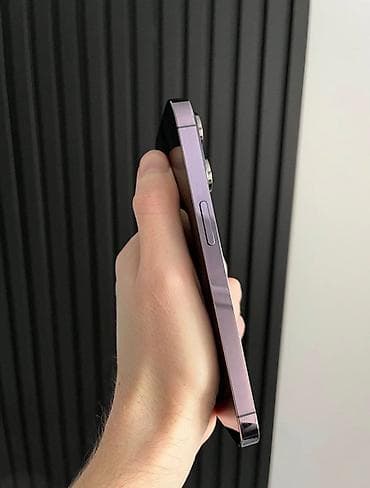 panasonic m 3000: IPhone 14 Pro, 256 GB, Deep Purple, Zəmanət, Simsiz şarj, Face ID — 2