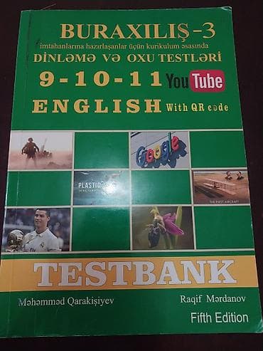 Qarakişiyev'in listening reading kitabıdır. 11.50 yə alınıb və 7 — 2