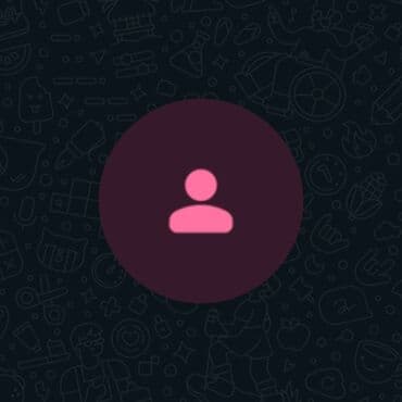 Qrafik dizaynerlər: WhatsApp üçün profil şəkli/avatardır. - Dizayn: tünd fon üzərində — 1