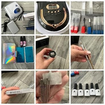 manken baş: Peşəkar manikür üçün tam dəst Tərkib: - Strong 210 frez aparatı – — 1