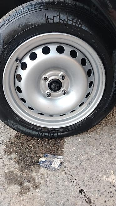 Polad disk və təkər komplekti - Ölçü: 195/60 R15 (şin üzərində qeyd