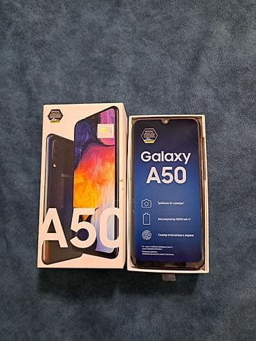 Telefon ehtiyat hissələri: Samsung Galaxy A50, 64 GB, rəng - Qara — 1