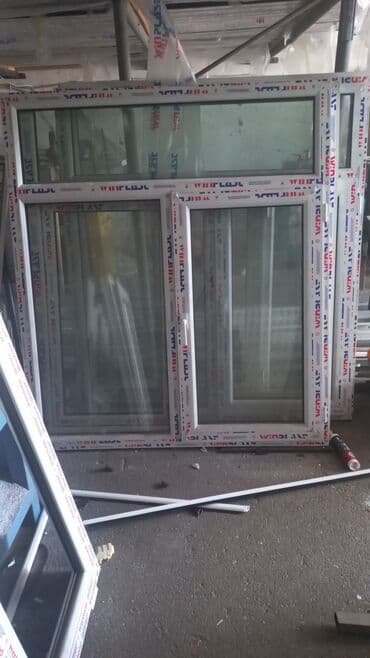 işlenmiş plastik pencereler: Plastik Pəncərə Təzə
140x170 sm — 6