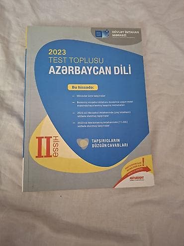 tank 3 pro max: Az dili 2ci hissə test toplusu 2023cü il.Təptəzədir.Qiymət 4 — 1