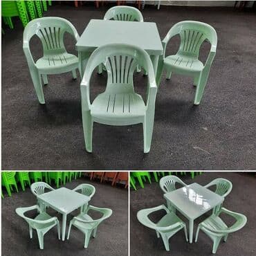 arendaya pub restoran: 4 neferlik stol stul desti stol stul desti qalin ve keyfiyetli modeldi — 6