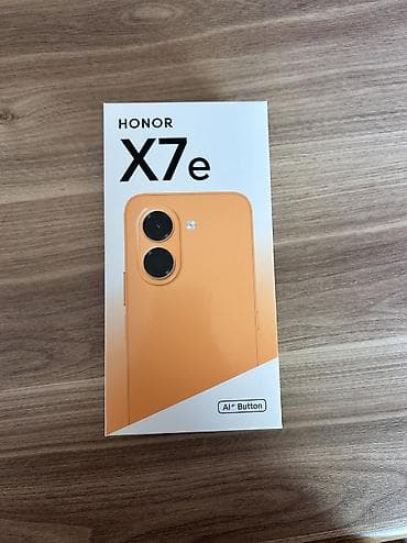iphone dubai version: Honor X7, 256 GB, rəng - Mavi, Zəmanət, Sensor, Barmaq izi — 1