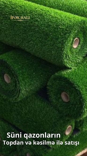 torf satilir: 🌿 Hər fəsildə yaşıl görünən məkanlar üçün ideal seçim! Süni — 1