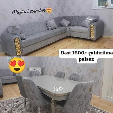 kreditle aboy: Yeni, Künc divan, Qonaq otağı üçün, Açılmayan — 1