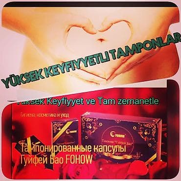 Tampon Fohow - Terkibinde 40 növ ot var - soyuqlamanı kesir -epidermis