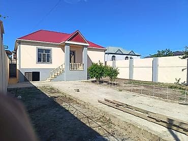 Дома: Satılır: həyət evi - Bir mərtəbəli, eyvanlı həyət evi. Ön fasadda — 2