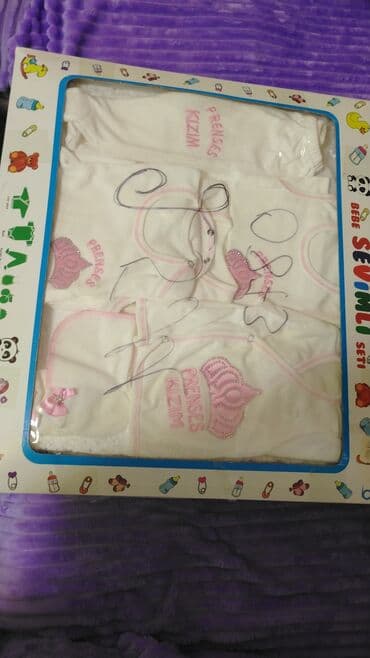 Bebe “Sevimli Seti” – qız körpələr üçün geyim dəsti. 15man yeni lalafo.az -da Bebe “Sevimli Seti” – qız körpələr üçün geyim dəsti. 15man yeni